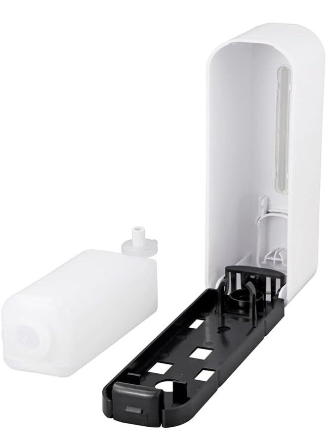 NISHWARE ABS Wall Mounted Hand Soap Dispenser | Multipurpose Liquid Dispenser for Hand Wash, Shampoo, Gel Dispenser for Bathroom (350 ML) White Set of 3 - Image 3